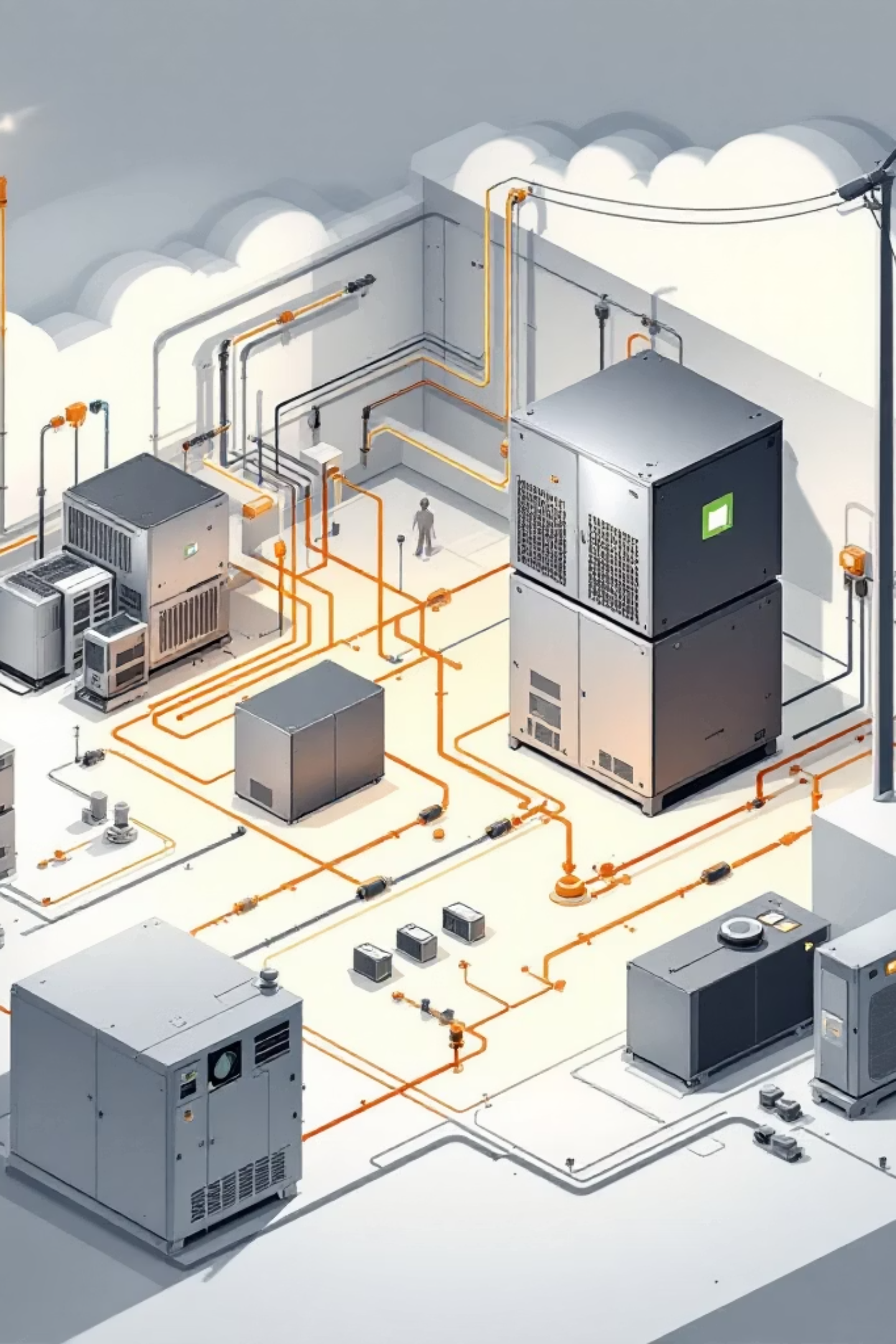 Sistema de armazenamento de energia em ambiente industrial